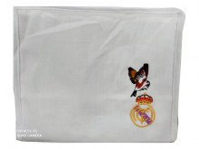 Funda Escudo Madrid Pájaro Volando Bordada