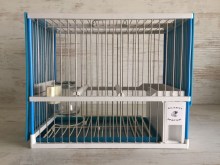 Jaula Inoxidable C2 Completa azul