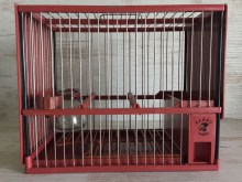 Jaula Inoxidable C2 Completa granate