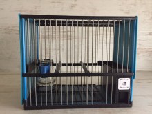 Jaula Inoxidable C2 Completa cian