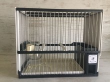 Jaula Inoxidable C2 Completa gris blanca