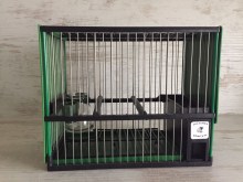 Jaula Inoxidable C2 Completa verde negra